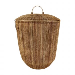 Now's Home Panier en Jute Naturelle Sibu naturel - 45x56 cm