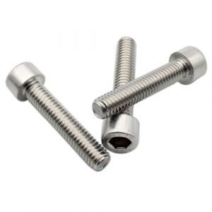 VIS INOX Tête CYLINDRIQUE Six Pans Creux M6 x 16mm : Lot 5pcs | CHC - BTR - Filetage Partiel | Acier A2 - Norme DIN 912 | PROTORX