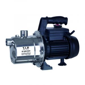 T.i.p. Pompe de jardin tip - acier inoxydable, 4 000 l/h, hauteur de refoulement 42 m, 800 w, système à jet, protection contre les surcharges, gp