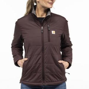 Carhartt Femme RAIN DEFENDER RELAXED FIT LIGHTWEIGHT INSULATED JACKET Veste polaire, Purple, M