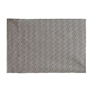 Tapis ethnique coton réversible motif losange 140x200cm CIARA