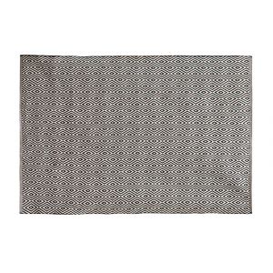 Image de Tapis ethnique coton réversible motif losange 140x200cm CIARA