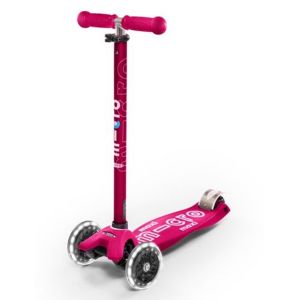 Micro Maxi step Deluxe LED roze