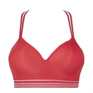 Billet Doux Soutien Gorge Brassière Coques sans Armature, Zen Light, IZL Rouge Ecarlate, 42/44