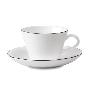 Image de Ferm Living Coupe Flow / Ø 25 cm - Porcelaine jaune pâle moucheté en céramique