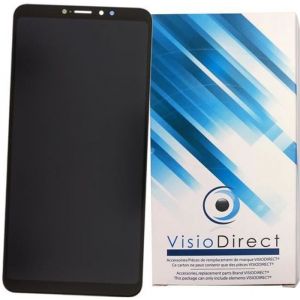 Visiodirect Ecran complet pour XIAOMI MI MAX 3 noir 6.9- Ecran LCD + vitre tactile Téléphone portable