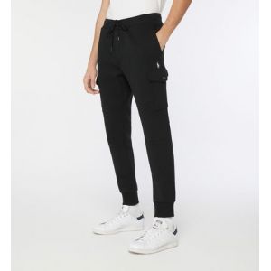 Image de Ralph Lauren Jogging cargo ajusté en molleton Noir Polo - Couleur Noir - Taille M