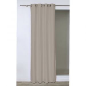 Moondream Rideau thermique et obscurcissant cocoon beige pelican, 130 x 250 cm
