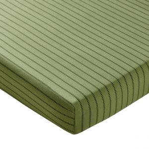 Drap housse coton BAXLEY - vert kaki