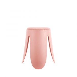 Present time Tabouret en plastique H46cm - Rose