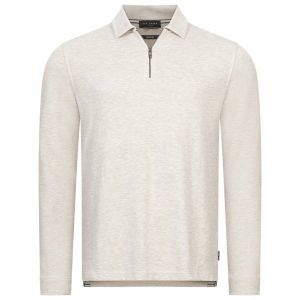 Image de Ted Baker Karpol Soft Touch Hommes Sweat-shirt col roulé 269623-NATUREL