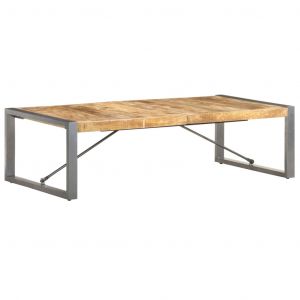 VidaXL Table basse 140x70x40 cm Bois de manguier brut. Produit Neuf ! Garantie 0 ans !