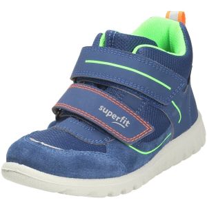 Superfit Sport7 Mini Leicht Gefütterte Gore-tex Basket, Bleu, Vert Clair 8030, 23 EU