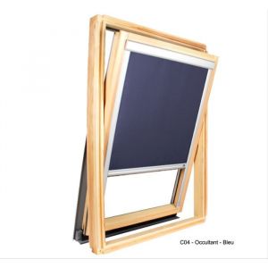 Avosdim Store occultant compatible Velux 6 ou C04 - Bleu