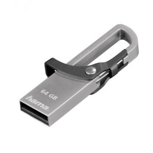 Hama 123922 - Clé USB 2.0 Hook-Style 64 Go