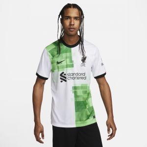 Nike Maillot de football Dri-FIT Liverpool FC 2023/24 Stadium Extérieur pour homme - Blanc - Taille 3XL - Male