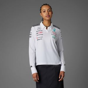 Adidas POLO MANCHES LONGUES MERCEDES - AMG PETRONAS FORMULA ONE TEAM