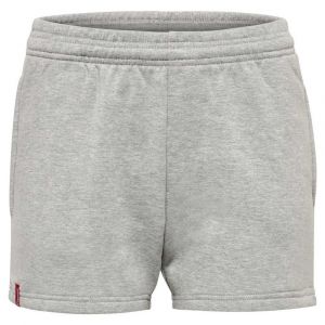 Hummel Shorts Red Basic S Grey Melange