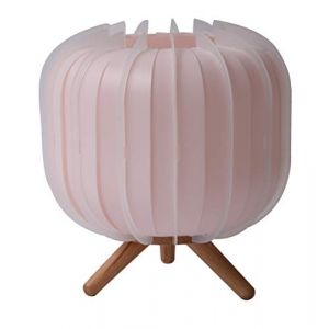 Lussiol Lampe en polypropylène rose h.20 cm