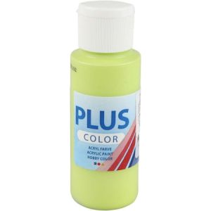 Plus color Peinture acrylique - 60 ml - Citron vert