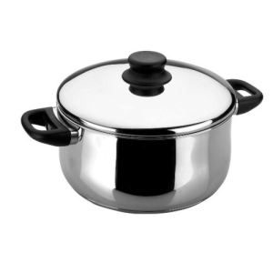 Lacor 14424 - Marmite Garinox avec couvercle en inox (24 cm)