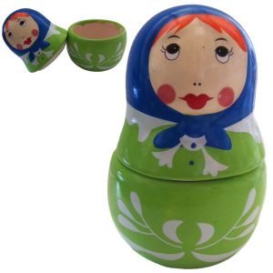 United Labels Figurine à bijoux Poupée russe