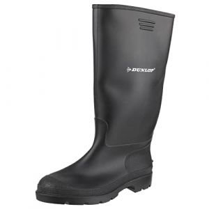 Dunlop Bottes d'eau en pvc taille 35 haute canne noire.