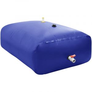 VidaXL Réservoir d'eau avec robinet pliable 2100 l pvc