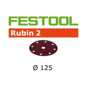 Festool StickFix Rubin 2 125mm - Boîte de 50 disques abrasifs