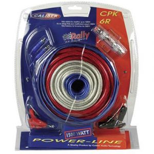 Caliber Kit de cablage 20mm2 pour amplificateur 1500W - CPK-6R