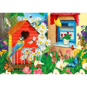 Birdhouse Garden