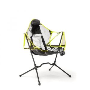 Innova Goods Chaise de camping pliante Kamprock vert/noir