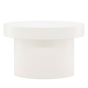 Venture Home - Table basse ronde Malung blanc