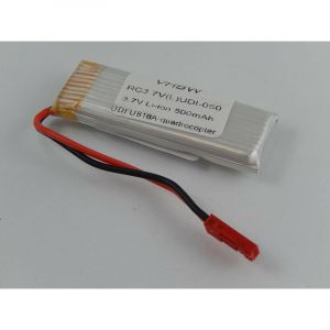 Vhbw Li-Ion batterie 500mAh (3.7V) pour drone multicopter quadrocopter t&eacute;l&eacute;commande UDI U818A Quadrocopter