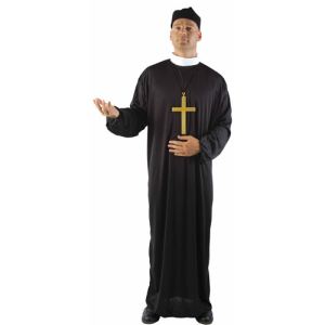 Déguisement de curé homme