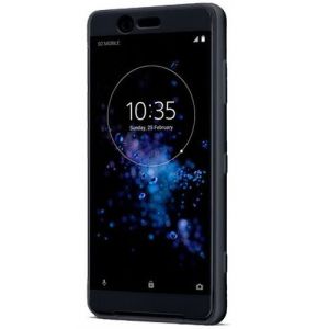 Sony Style Cover Touch Noir Xperia XZ2 Compact