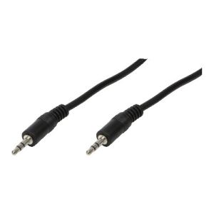 Image de Logilink CA1048 - Câble audio Stéréo 2 x Jack 3,5mm Mâle 0,20 m