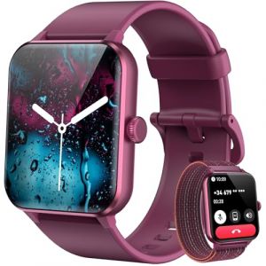 Blackview Montre Connect&eacute;e Femmes avec Fonction t&eacute;l&eacute;phonique et Rappel de Message pour Android iOS