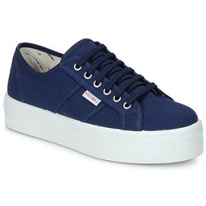 Victoria Basket Lona Plataf, Sneakers Basses Mixte Adulte, Bleu (30 Marino), 42 EU