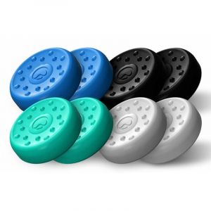 SteelSeries Protection de joystick en caoutchouc noir/bleu/blanc pour PlayStation 4 et 5