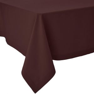 Alexandre Turpault Nappe en lin violet 170x250