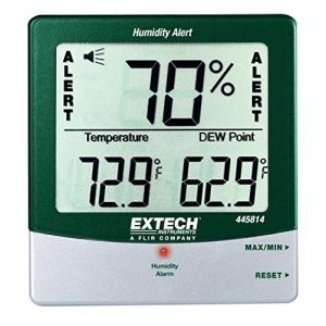 Image de Extech 445814 Hygro-thermomètre avec indication du point de rosée