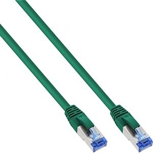 Inline Câble réseau RJ-45 Cat. 6a 5 mètres Mâle/Mâle (Vert)