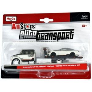 Maisto M15055-17 - International Durastar Flatbed / Ford Mustang Gt 2015 - &Eacute;chelle 1/64