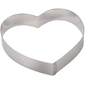 De Buyer Cercle Inox C?ur &Oslash; 22 cm HT 4 cm