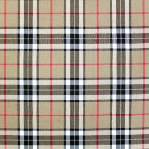 Image de Craftine Tissu Tartan Ecossais Classic Beige