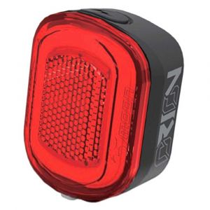 Moon Orion Eclairage arrière de vélo Cyclisme, Noir-Rouge, Taille Unique
