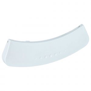 Vhbw Poign&eacute;e compatible avec Beko 7100183200, 7100270200, 7100182900, 7100281400, 7100270210 machine &agrave; laver plastique blanc