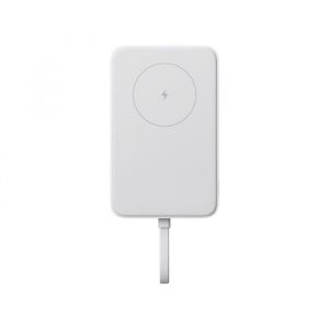 Xiaomi 33w Magnetic Power Bank 10000mah (Integrated Cable) Blanc