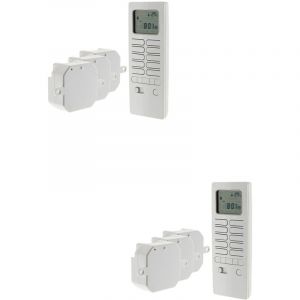 Otio Lot de 2 packs chauffage connecté + télécommande thermostat + modules chauffage
